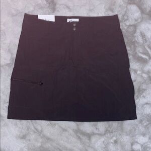 World Wide Sportsman Black Cargo Mini Skirt Fishing Boat Dri-Fit Size 6